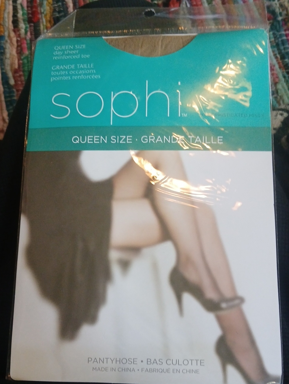 Sophi Queen Size Sheer Beige Pantyhose